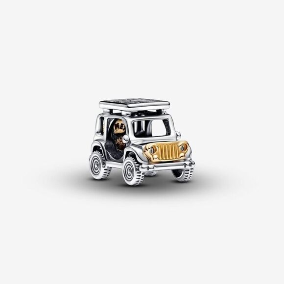 Pandora Two-tone Adventure Car Charm - Picture 1 of 6